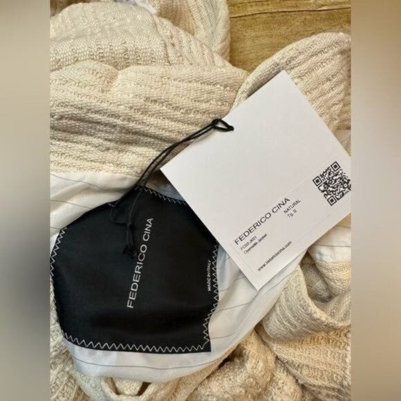 Federico Cina Blazer Openable Jacket in Natural - Picture 6 of 6